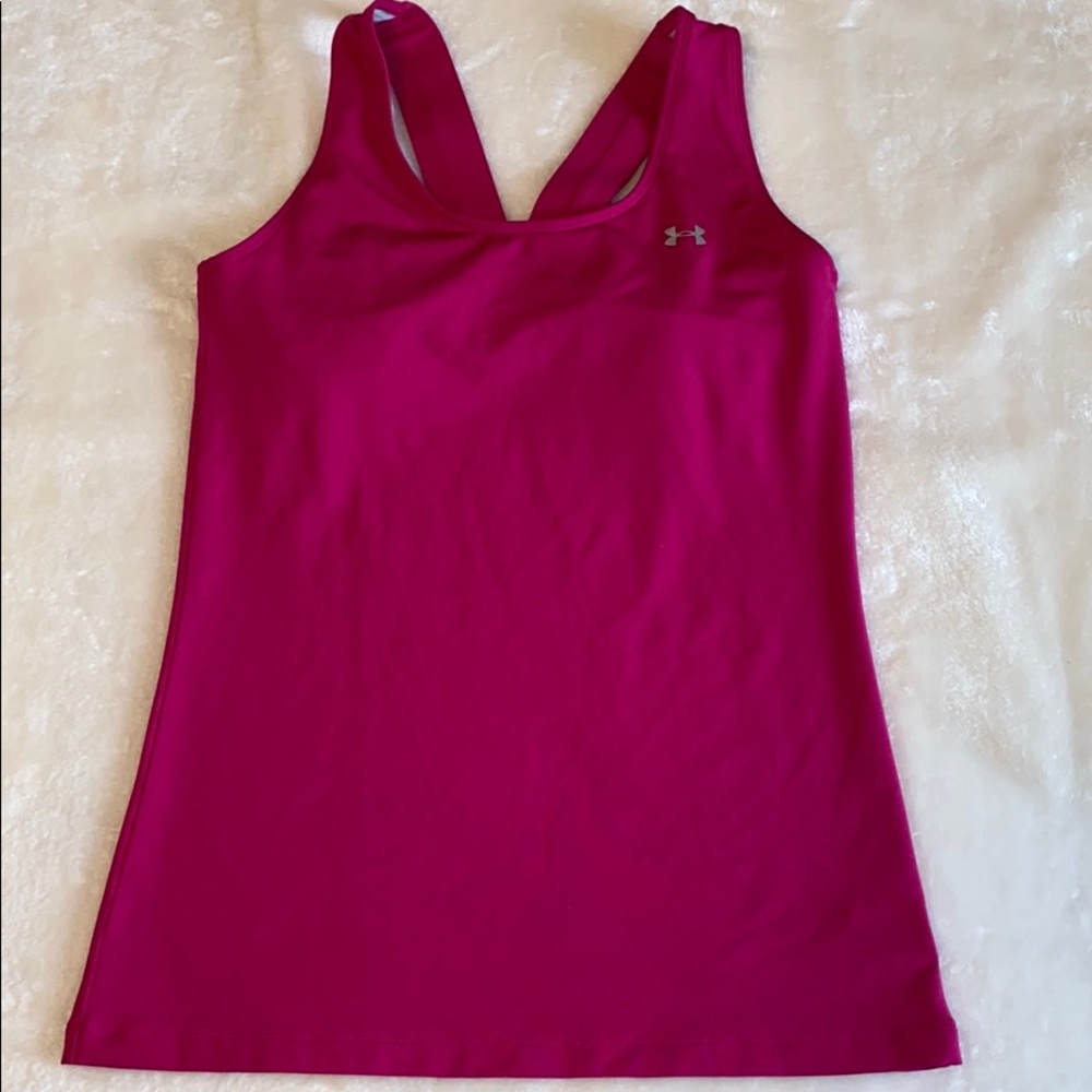 Under Armour heatgear workout bra top S